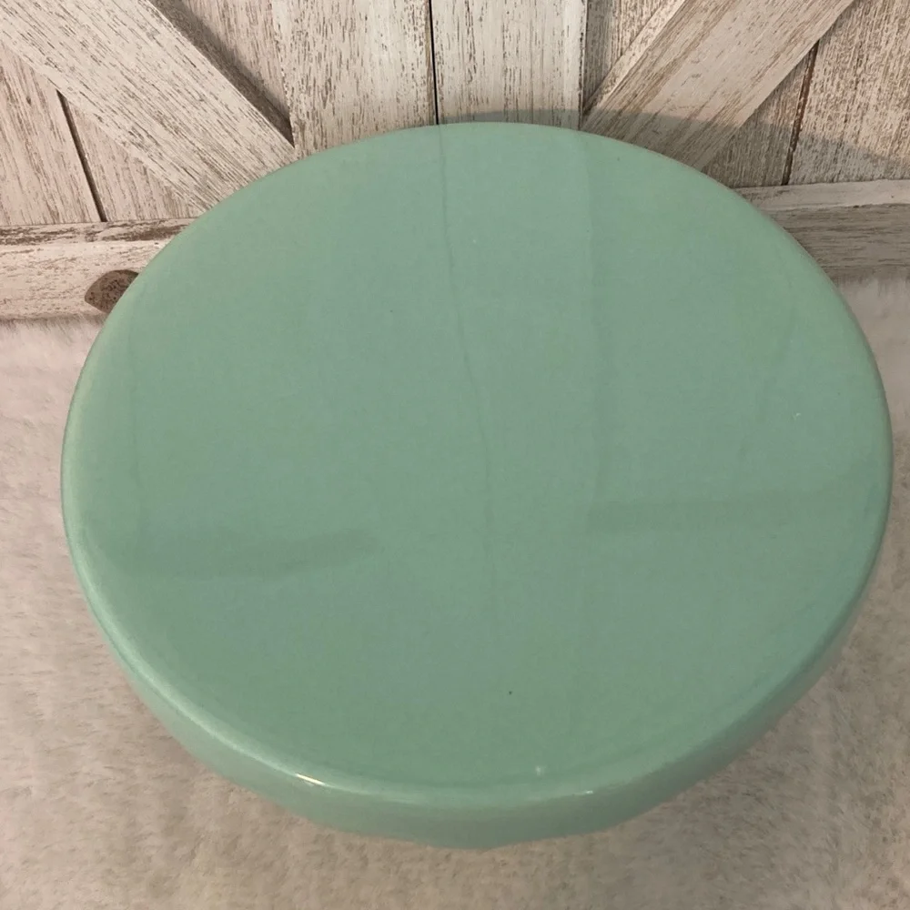 Target BP 2019 Scalloped Aqua Cake Stand